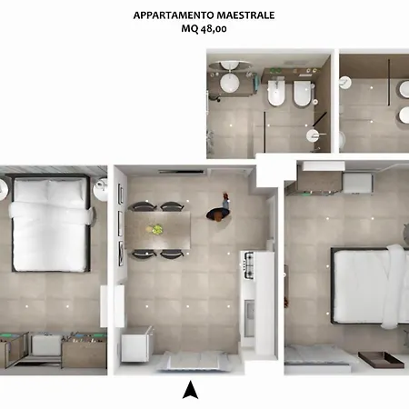 Playa-degli-angeli-appartamenti 가비체 마레